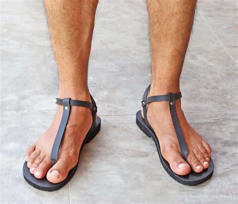 Men's thong sandal with Web .